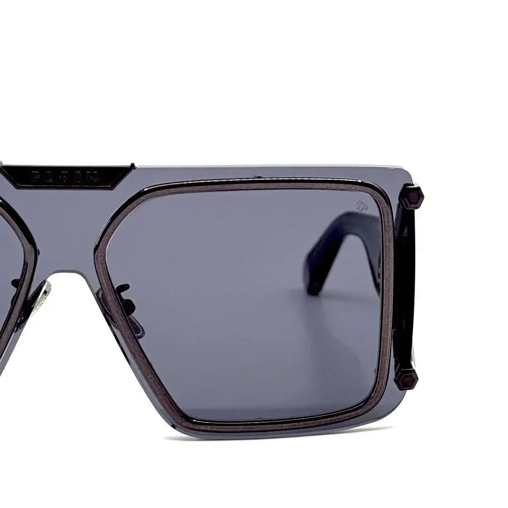 New! PHILIPP PLEIN Sunglasses PLEIN REVOLUTION SPP096 Col.0I86, Authentic